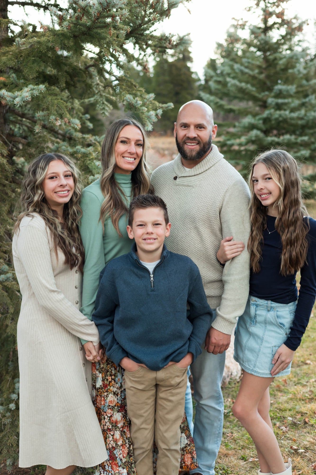 Zach Spencer and family